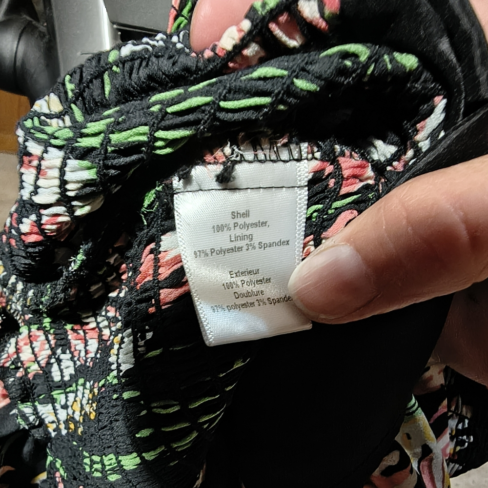 Likely Black Floral Mini Dress - Picture 14 of 14
